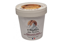 CREME GLACEE CARAMEL AVEC MORCEAUX DE BROWNIE 140ML